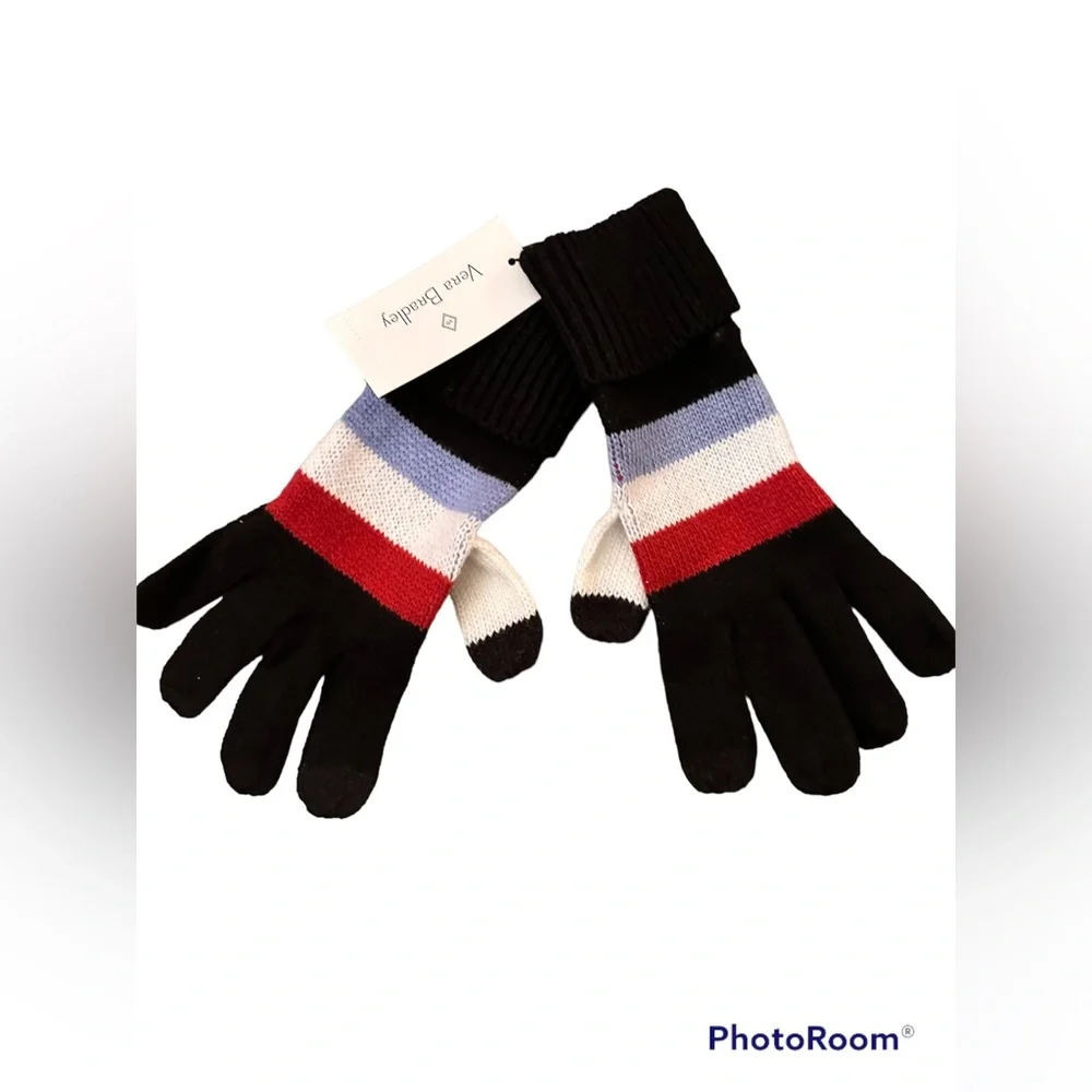 Vera Bradley Cozy Gloves in Perfectly Plaid
